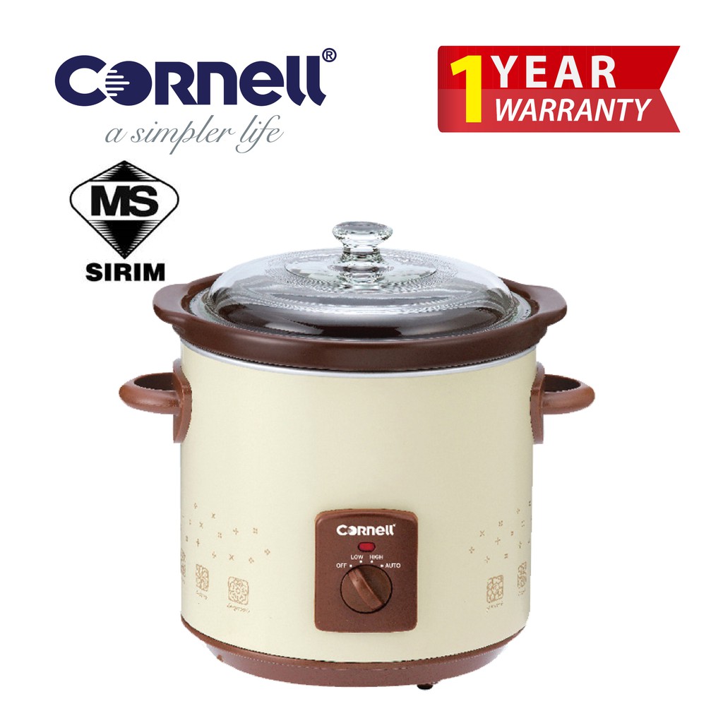 Cornell Slow Cooker 3.0L CSCD35C Shopee Malaysia