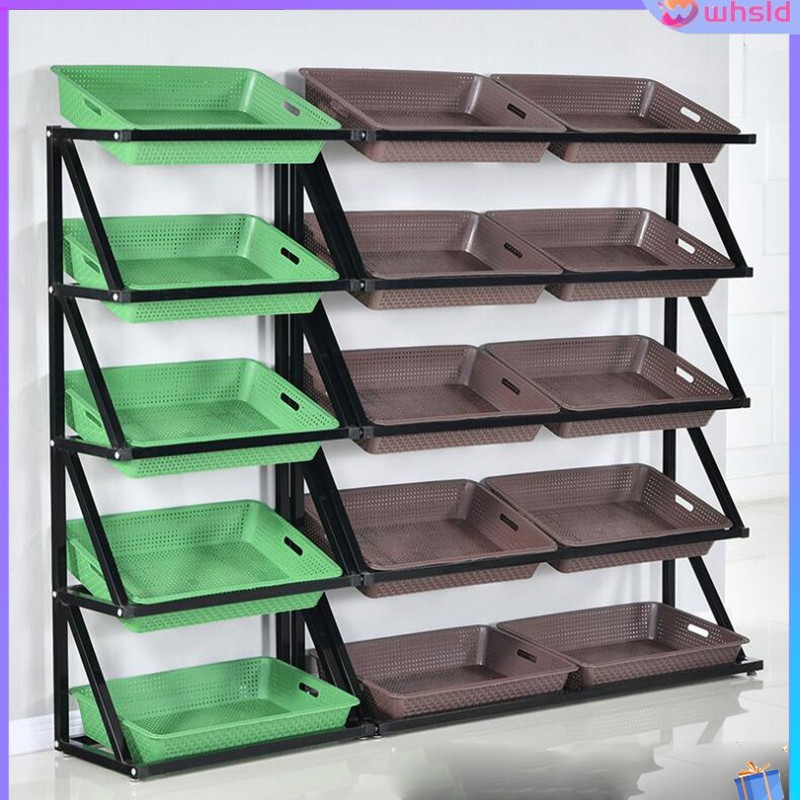 Supermarket fruit shelf display shelf multifunctional fruit shelf