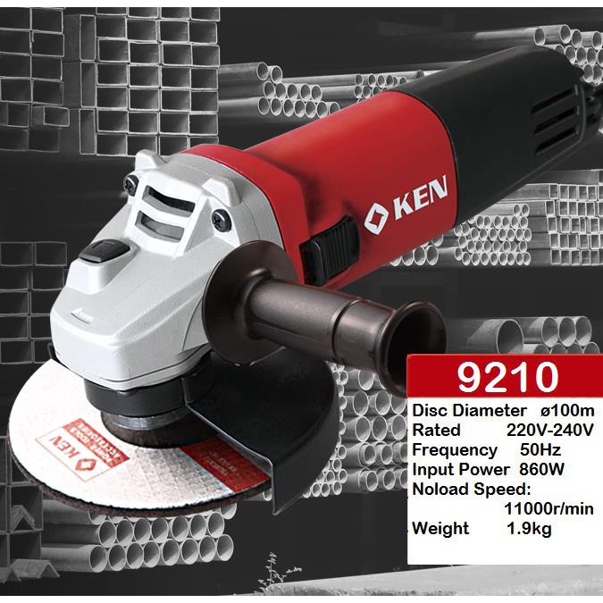 ANGLE GRINDER KEN 100MM 9210 Shopee Malaysia
