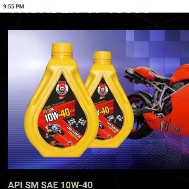 Australian Engine Oil QUANTUM 4T 18000 10W40 Fully Synthetic 4T