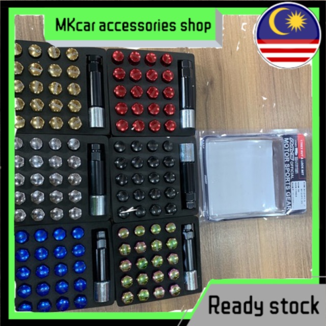 Rays nut Racing Wheel Nut Short Steel Heavy Duty Tyre Rays Nut M12xP1.5