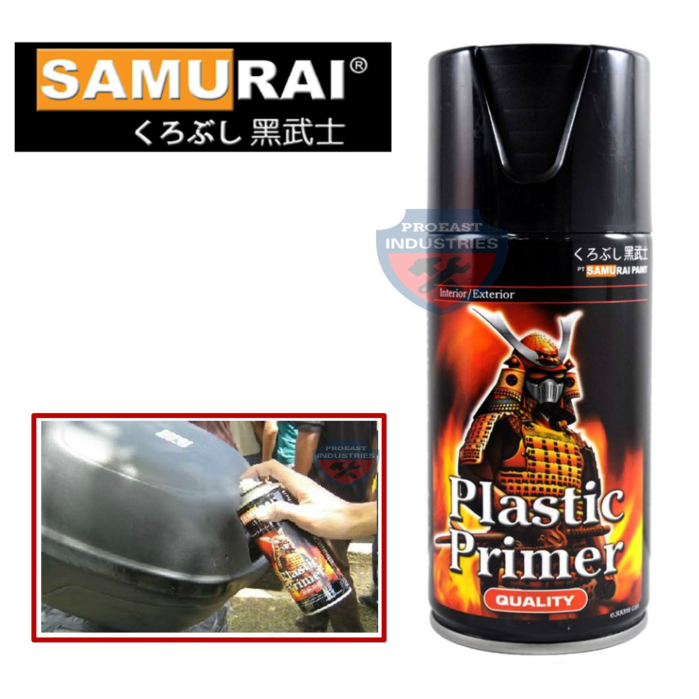 Samurai Spray Plastic Primer KPP (Plastic Primer AEROSOL) Shopee Malaysia