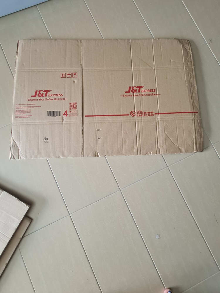 J&T Express Paper Box Size L Shopee Malaysia