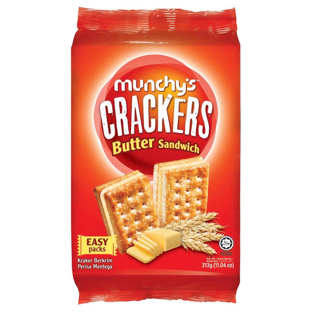 Munchy's Crackers Butter 313g / Cream 300g / Choc 300g Shopee Malaysia