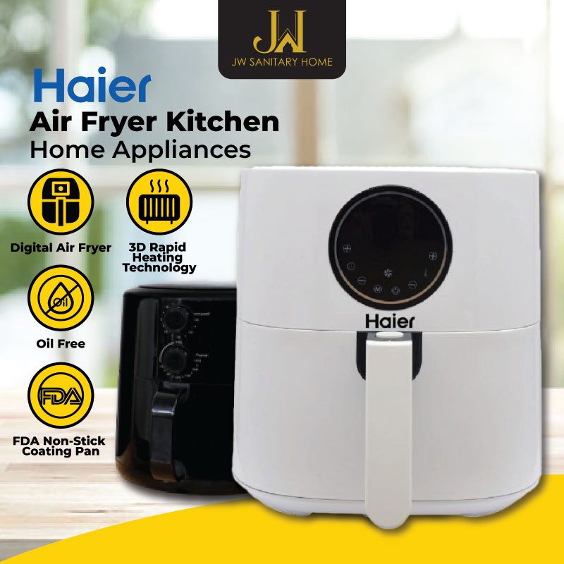 Haier Air Fryer With Larger Capacity (3L/5L) HAAF30A HAAF50D