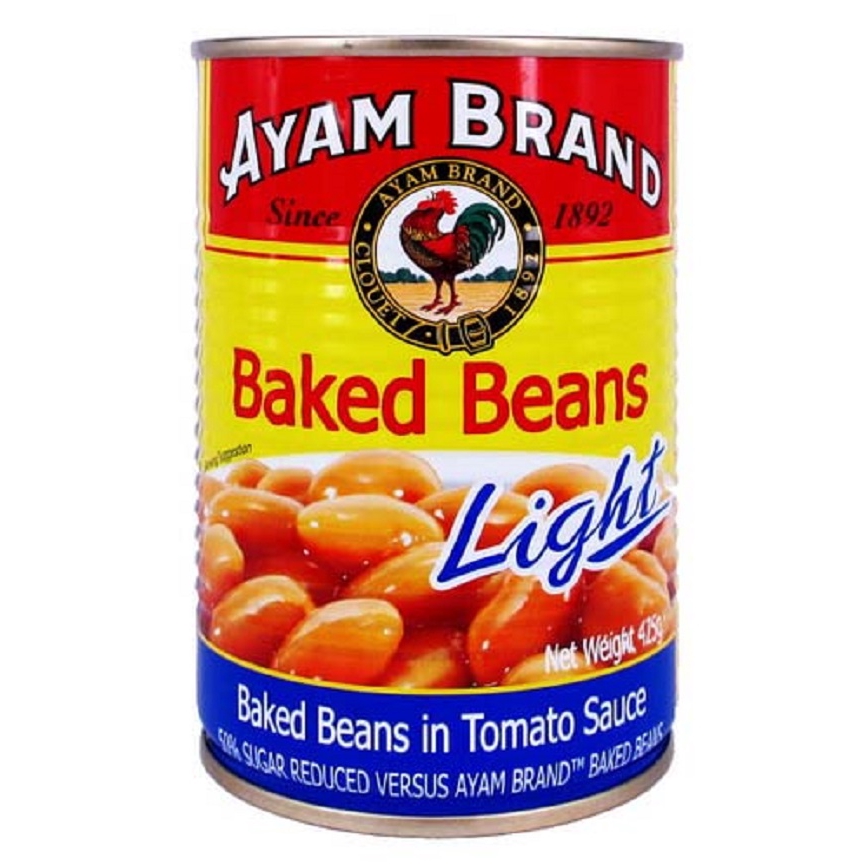 Ayam Brand Light Baked Beans in Tomato Sauce (425g) Shopee Malaysia