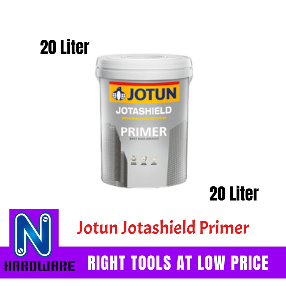 Jotun Paint Jotashield Primer Exterior Wall 20L 20 Liter Shopee