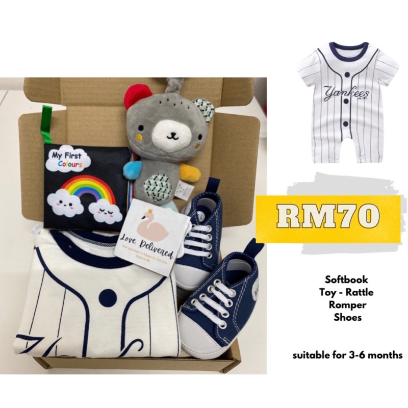 Newborn baby Premium Gift Set Baby Shower Gift Package Fullmoon Hampers