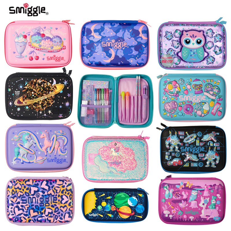 ORIGINAL Smiggle pencil case box Pencil smiggle free gift Shopee Malaysia