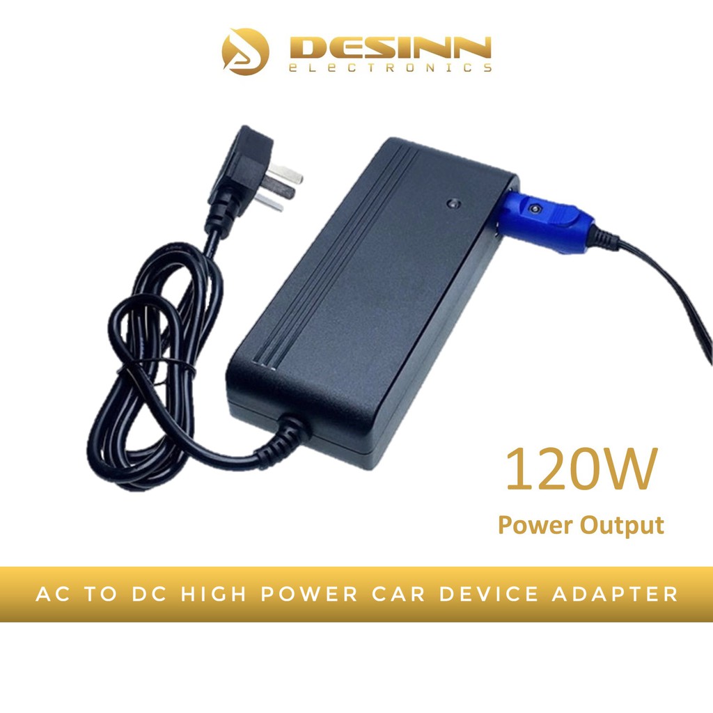 DESINN AC to DC Car Cigarette Lighter Socket Adapter (Free