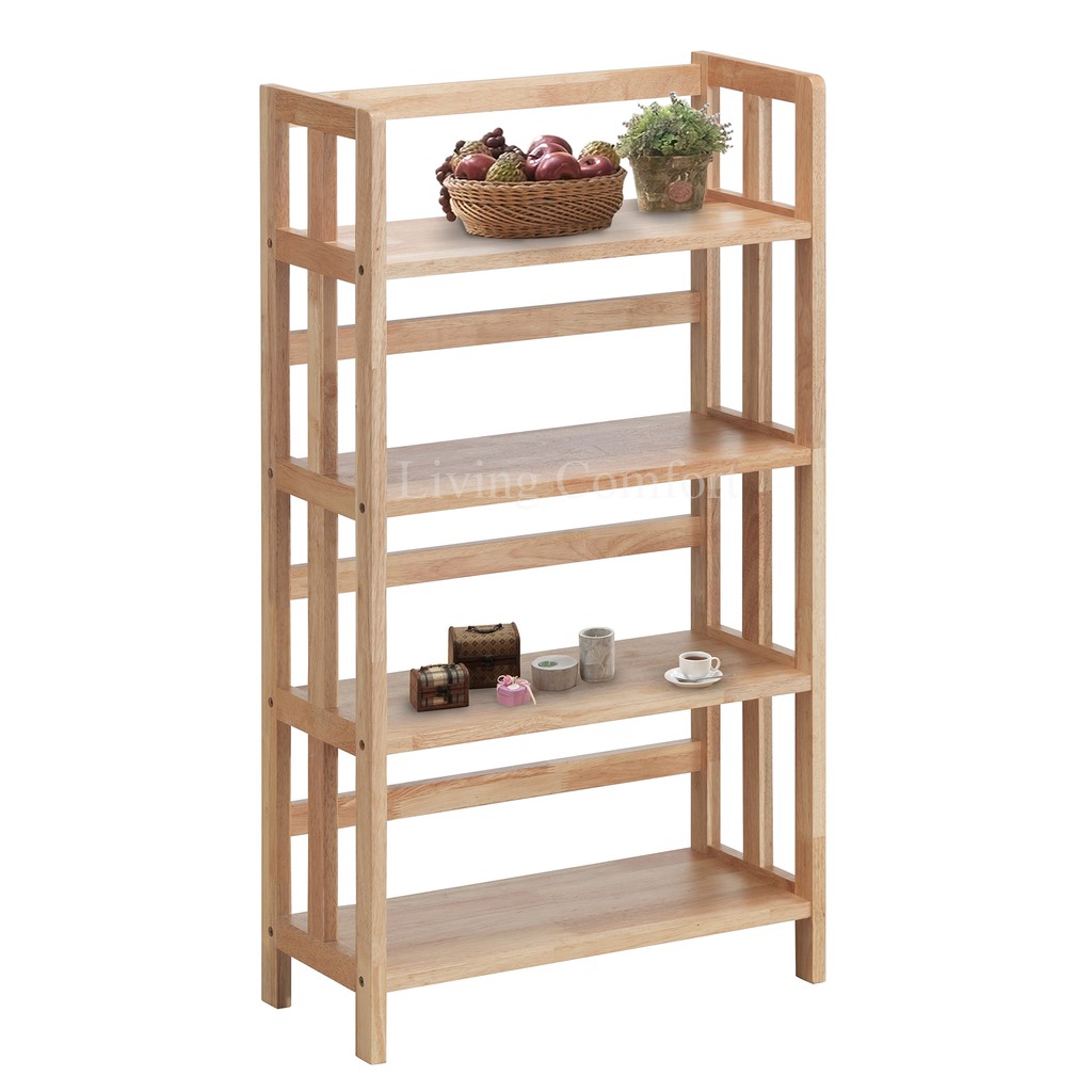 MATES 345 Tier Bookshelves, Bookcase, Display shelves, Book rack, Wooden Rack /RAK BUKU / RAK
