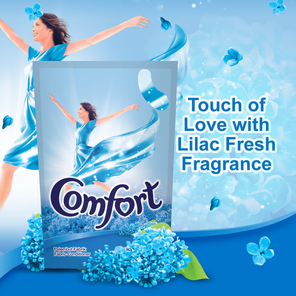 ABBY Comfort Dilute Fabric Softener Refill Touch of Love with Lilac