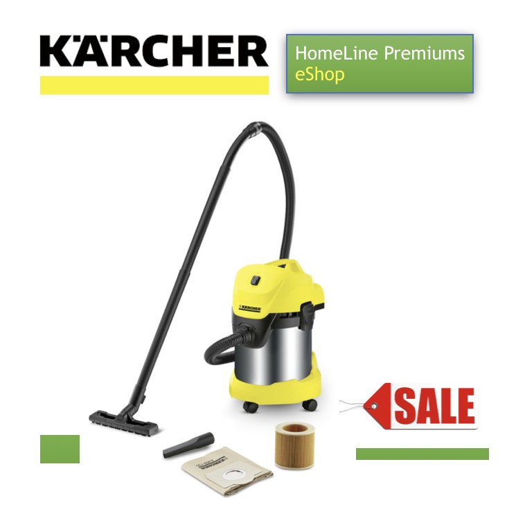 KARCHER WD3 PREMIUM 16298400 MULTIPURPOSE VACUUM CLEANER Shopee Malaysia