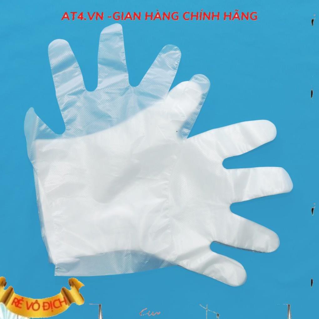 Plastic gloves 100 pieces Food safety hygiene gloves Kitchen tools