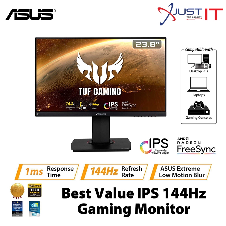 Asus Tuf Gaming Vg249Q Ips Fhd 144Hz 1Ms Adaptive Sync