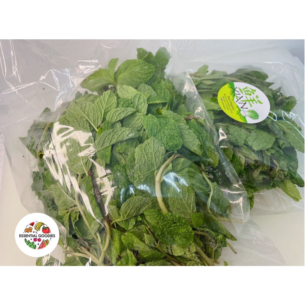 Organic Mint Leaves (100g) Shopee Malaysia