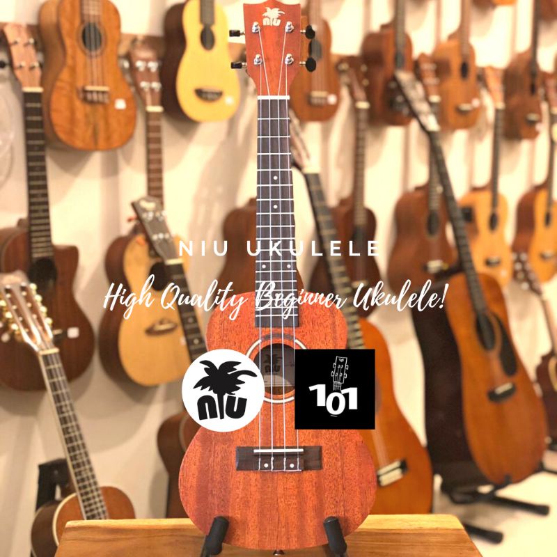 [101] High Quality NIU Ukuleles Beginner Soprano Concert Tenor Ukelele