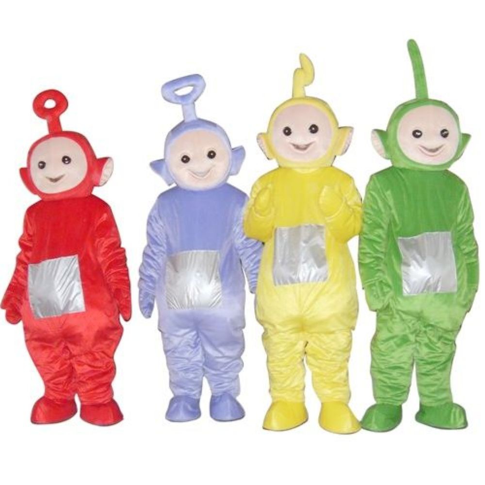 Teletubby Teletubbies Cute Cartoon Mascot Costume Adult size Suit Fancy
