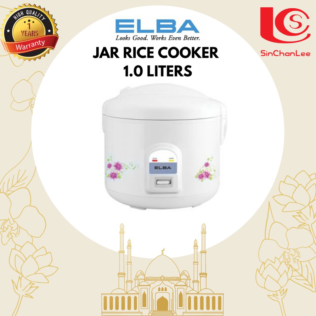 Elba Rice Cooker Jar 1.0L ERC1031 Shopee Malaysia