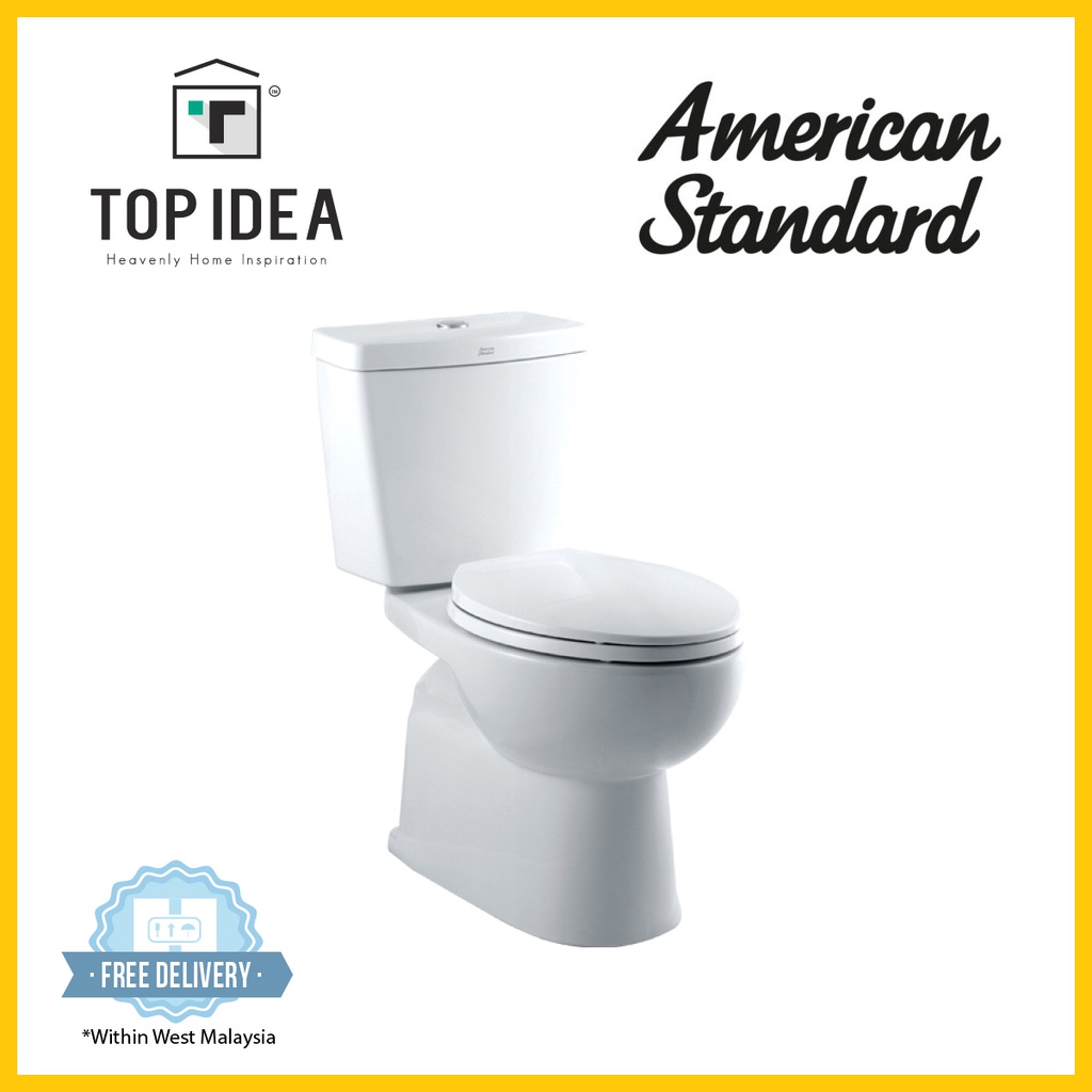 American Standard New Sibia Close Coupled Toilet Set Wash Down Water