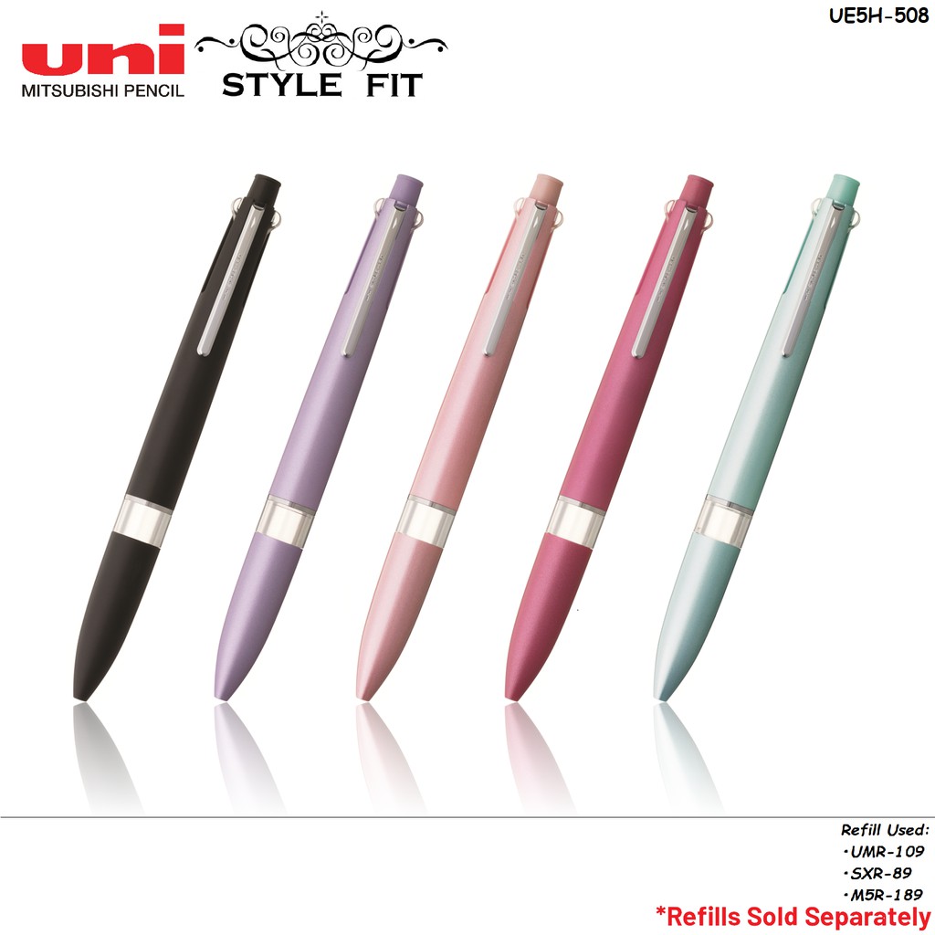 Uni Style Fit 5 Color Meister Multi Pen Body (Pressing Type) UE5H508