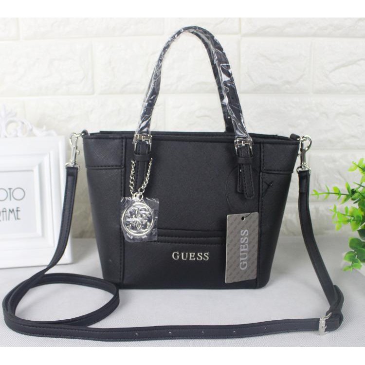 100 Guess Mini Handbag (BLACK) Shopee Malaysia