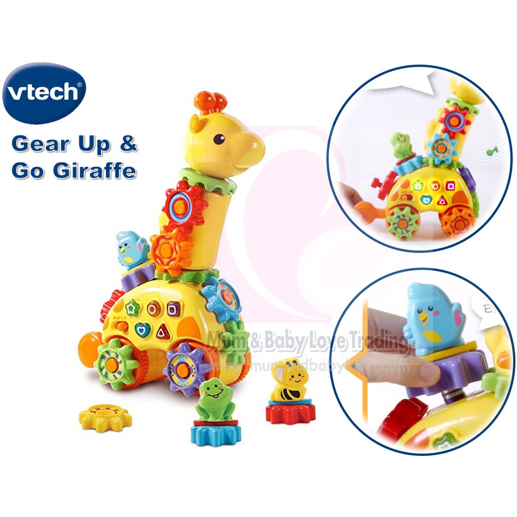 Vtech Gear Up & Go Gearaffe Giraffe (18 Months+) | Shopee Malaysia