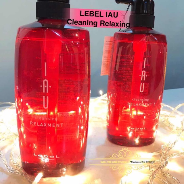 LEBEL RELAXMENT SHAMPOO 600ML Shopee Malaysia