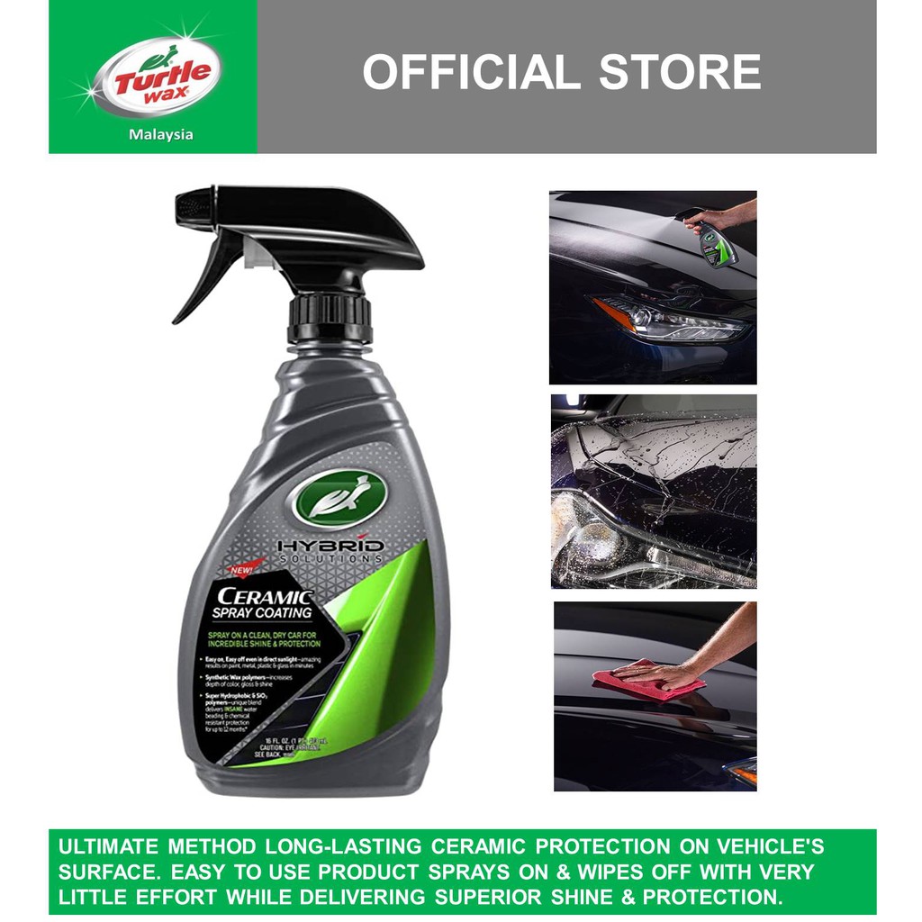 Turtle Wax Ceramic Spray Coating T53409 Shopee Malaysia