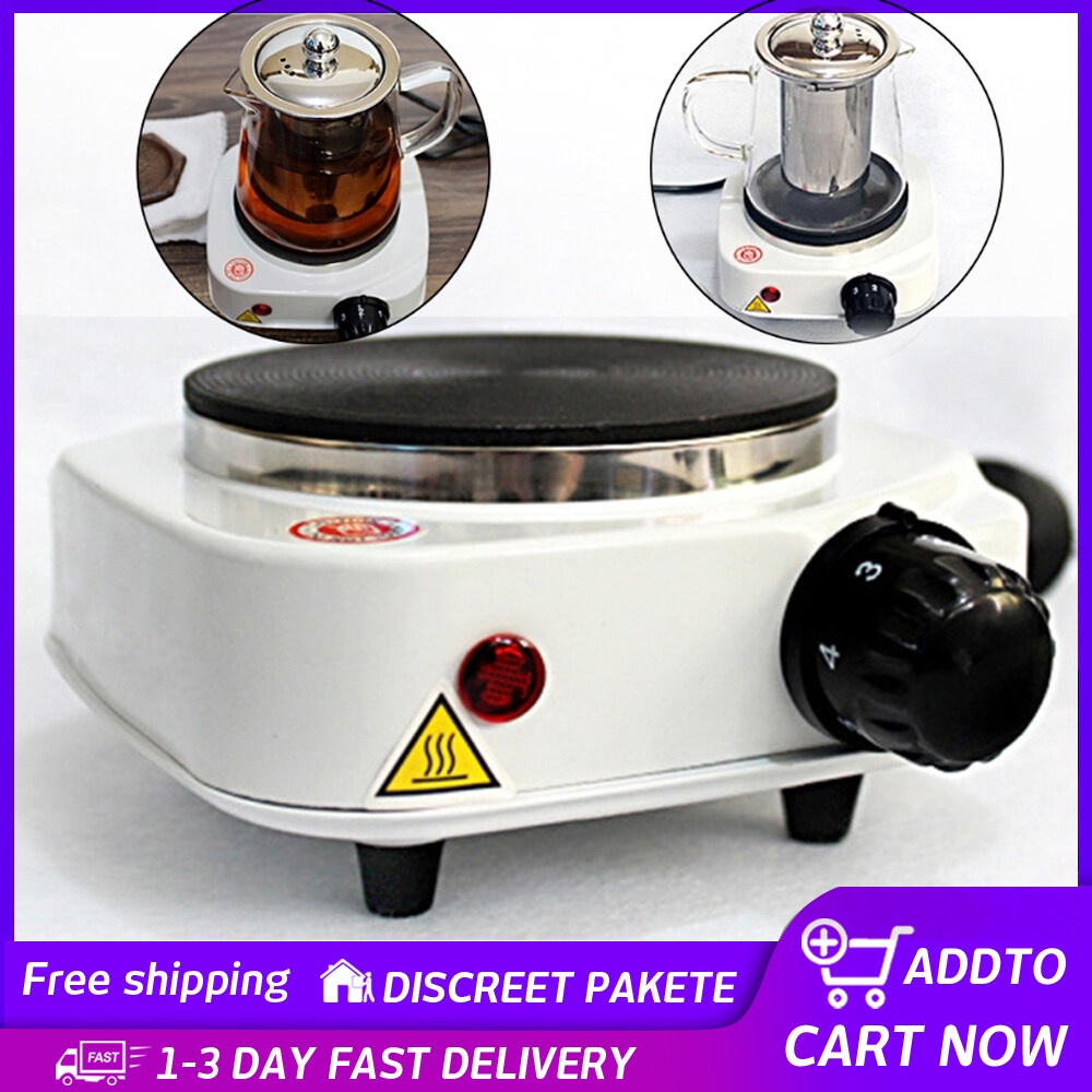 500W Mini Electric Hot Plate Stove Countertop Practical Solid Hotplate