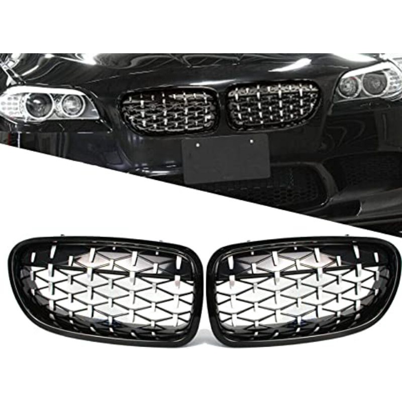 BMW f10 5 Series front grille grill diamond Style Front Grille f10 520