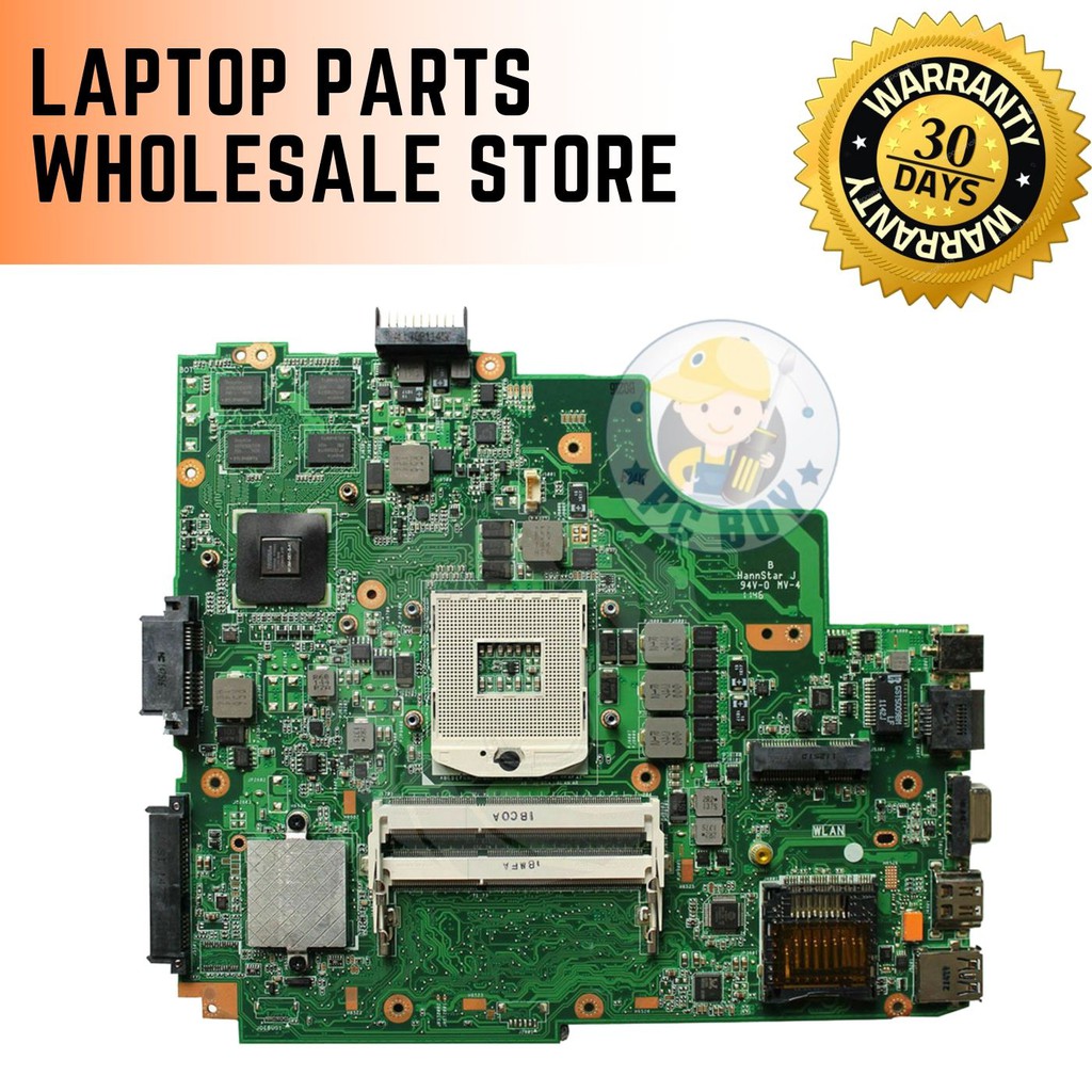Asus K43S A43S X43S K43SJ K43SV K43SD Mainboard Shopee Malaysia
