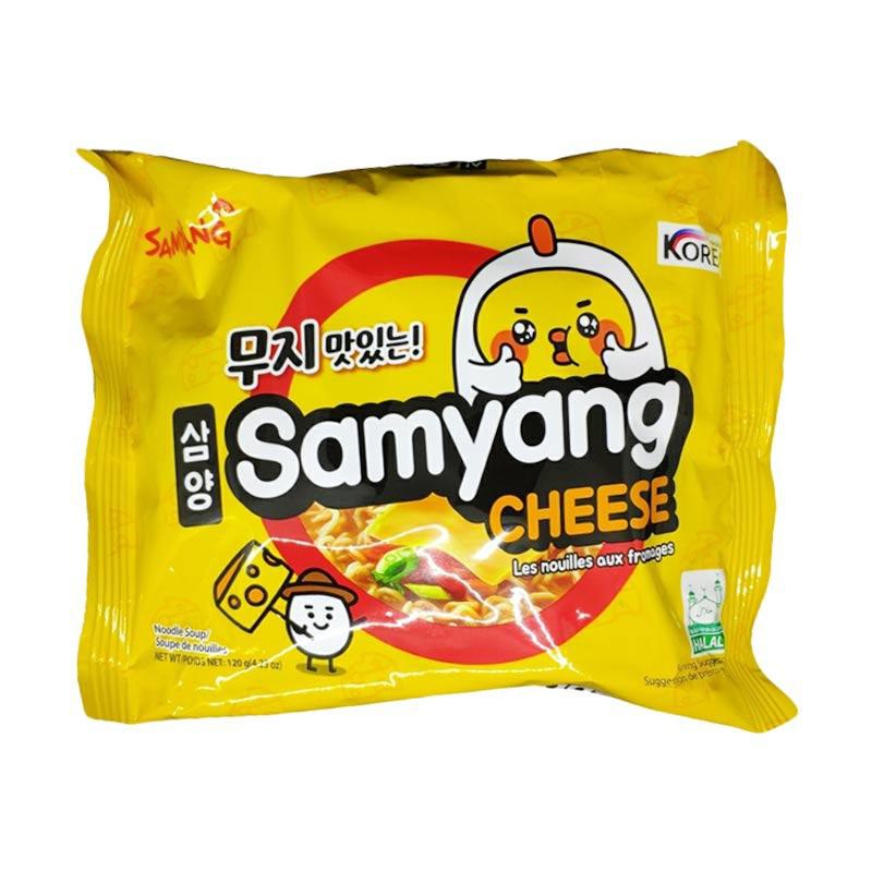 [HALAL] SAMYANG QUATTRO CHEESE / CHEESE SOUP RAMEN SINGLE PACK 120g