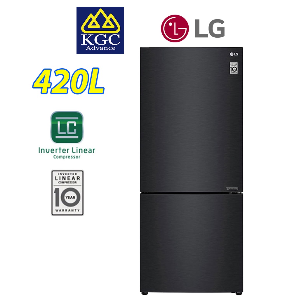 LG (420L) Bottom Freezer with Inverter Linear Compressor & DoorCooling+