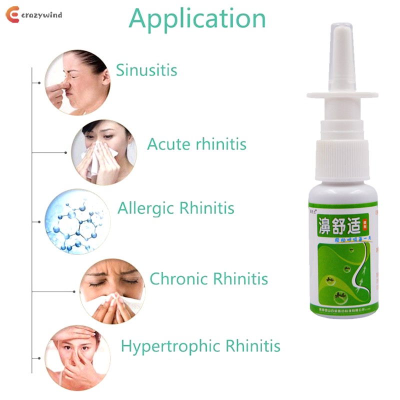 Nasal Sprays Chronic Rhinitis Sinusitis Sprays Nose Care Chinese