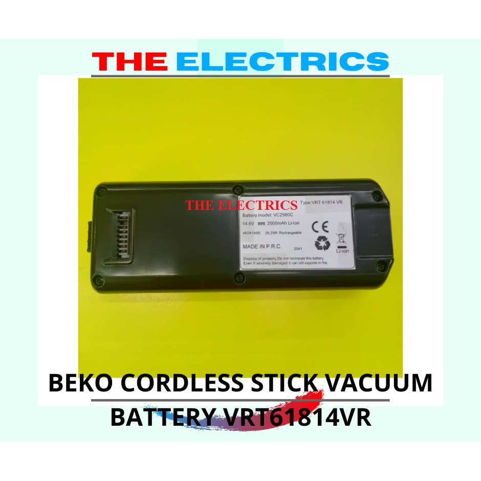 [SPARE PARTS] BEKO ORIGINAL CORDLESS STICK VACUUM VRT61814VR / VRT61814