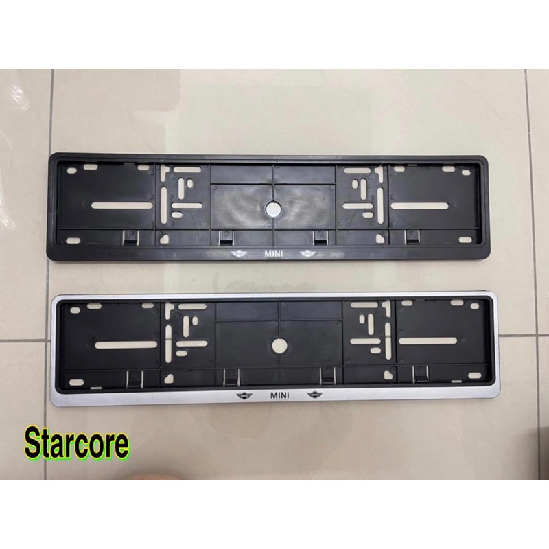 [Ready stock] Car Number Plate Cover Mini Cooper Shopee Malaysia