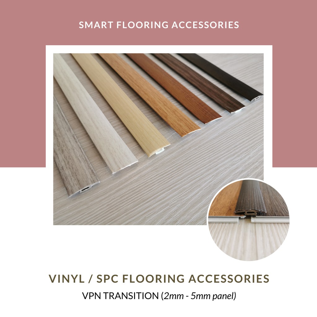 Vinyl Flooring & SPC Flooring Accessories VPN Transition (2700mm L