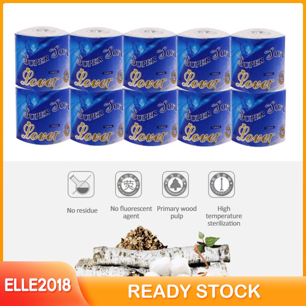 HOME♕ Super mild care toilet paper 3layer dissolvable toilet paper