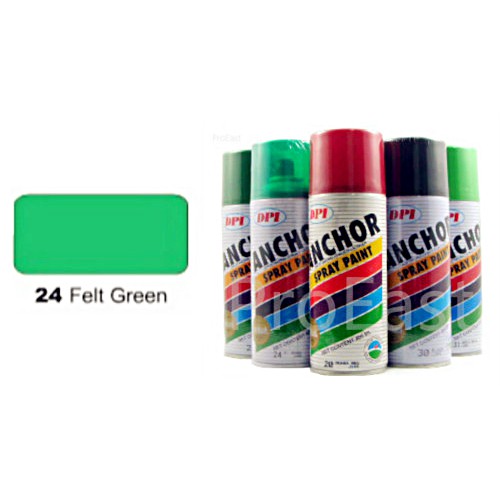 Anchor Aerosol spray paint 400ml 24 FELT GREEN Shopee Malaysia