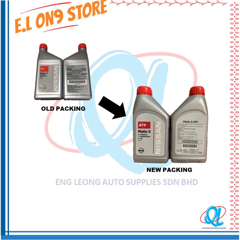 NISSAN ALMERA AUTO GEAR OIL MATICS ORIGINAL Shopee Malaysia