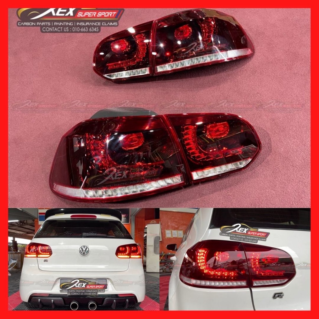 VW Volkswagen Golf Mk6 20102014 TSI GTI R Dynamic LED Rear Lamp