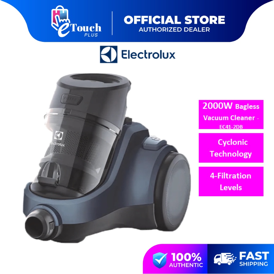 Electrolux 4 Step Filtration 2000w Bagless Powerful Vacuum Cleaner EC41