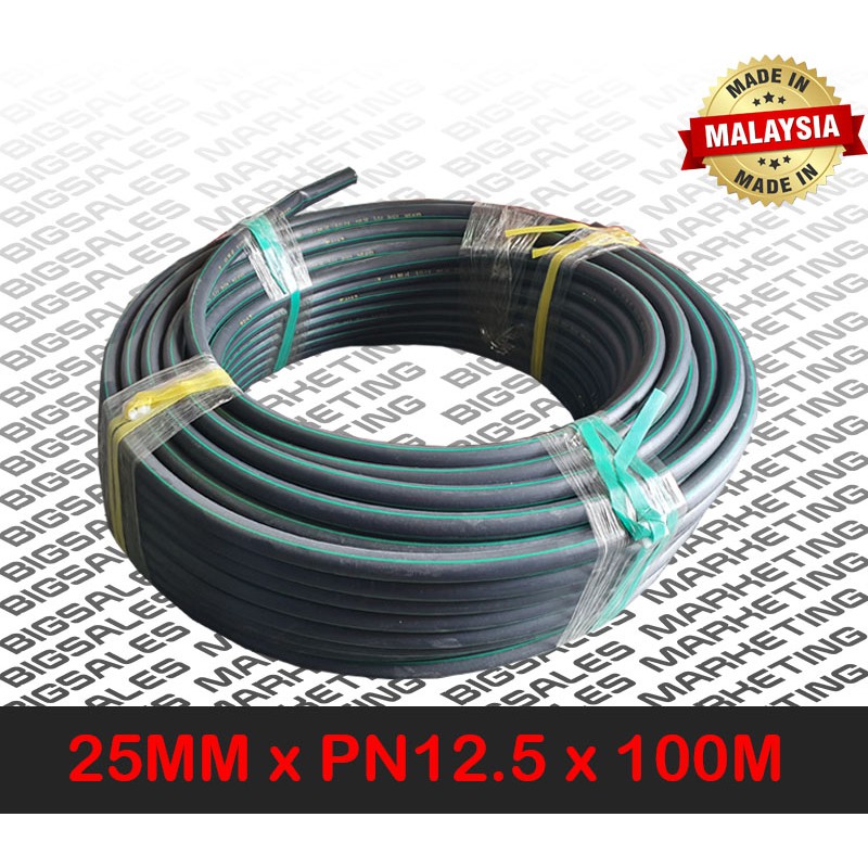 BIGSALES HDPE Poly PP Black Irrigation Poly Pipe Polypipe Roll 3/4