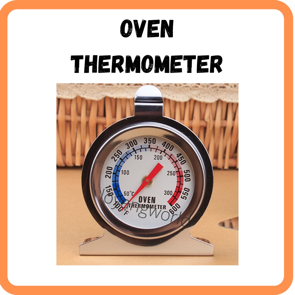 Oven Thermometer Baking Tools Stainless Steel Stand Thermometer Can Put