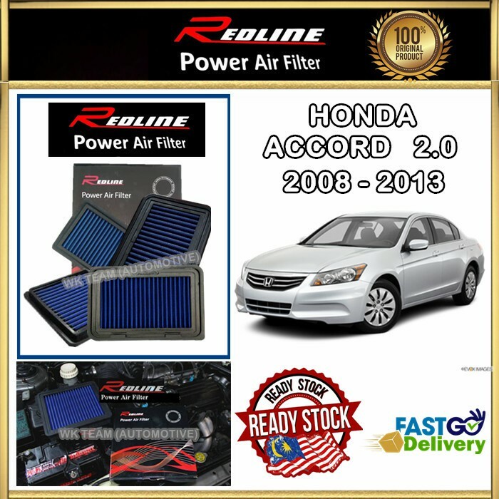 Honda Accord 2.0 2008 2013 Redline High Flow Performance Drop In
