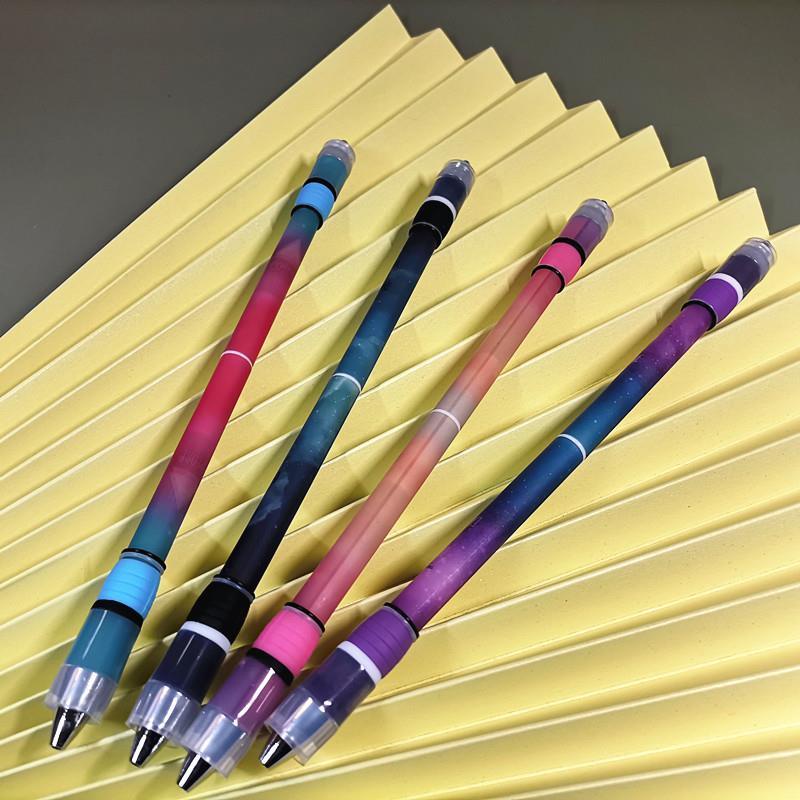 New Products Sale Pen Spinning TwoTurn Pen Frosted Starry Sky Version