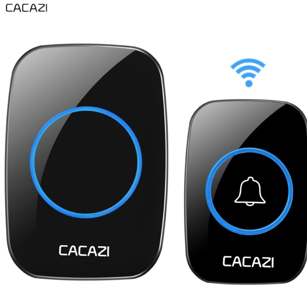 Waterproof Wireless Doorbell 300 Meter Remote Plug Smart Door Bell