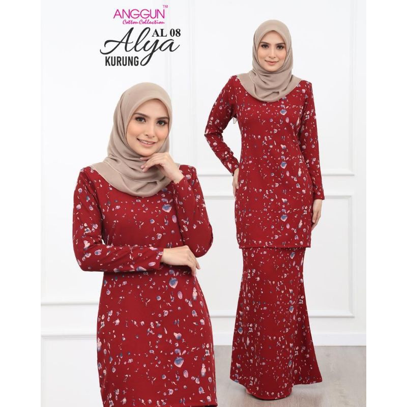 🔥🔥PROMO RM50 KURUNG ALYA BY ANGGUN COTTON COLLECTION(SAH SEHINGGA 24/11