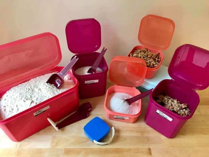 Tupperware Handy Signature Line Rectangular 980 ml Food container